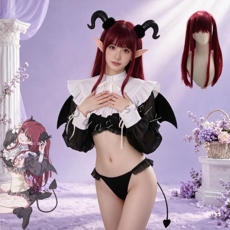 Kitagawa Anime Cosplay - ลิซ คอสเพลย์ ฮาโลวีน บันนี่ เดมอน มาย