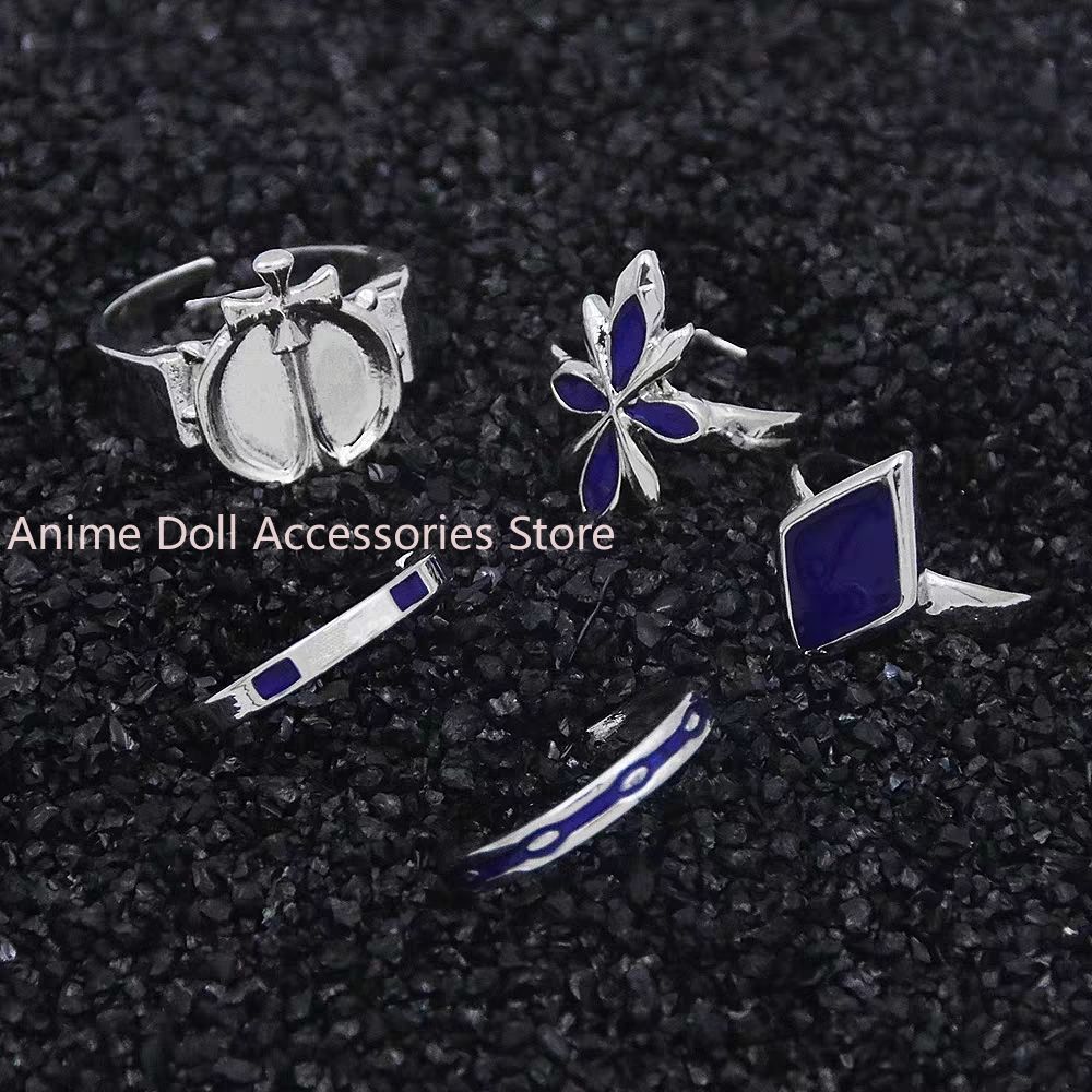 Anime Cosplay Ladies - แหวนอนิเมะ Genshin Impact แหวน Pantalone Regrator