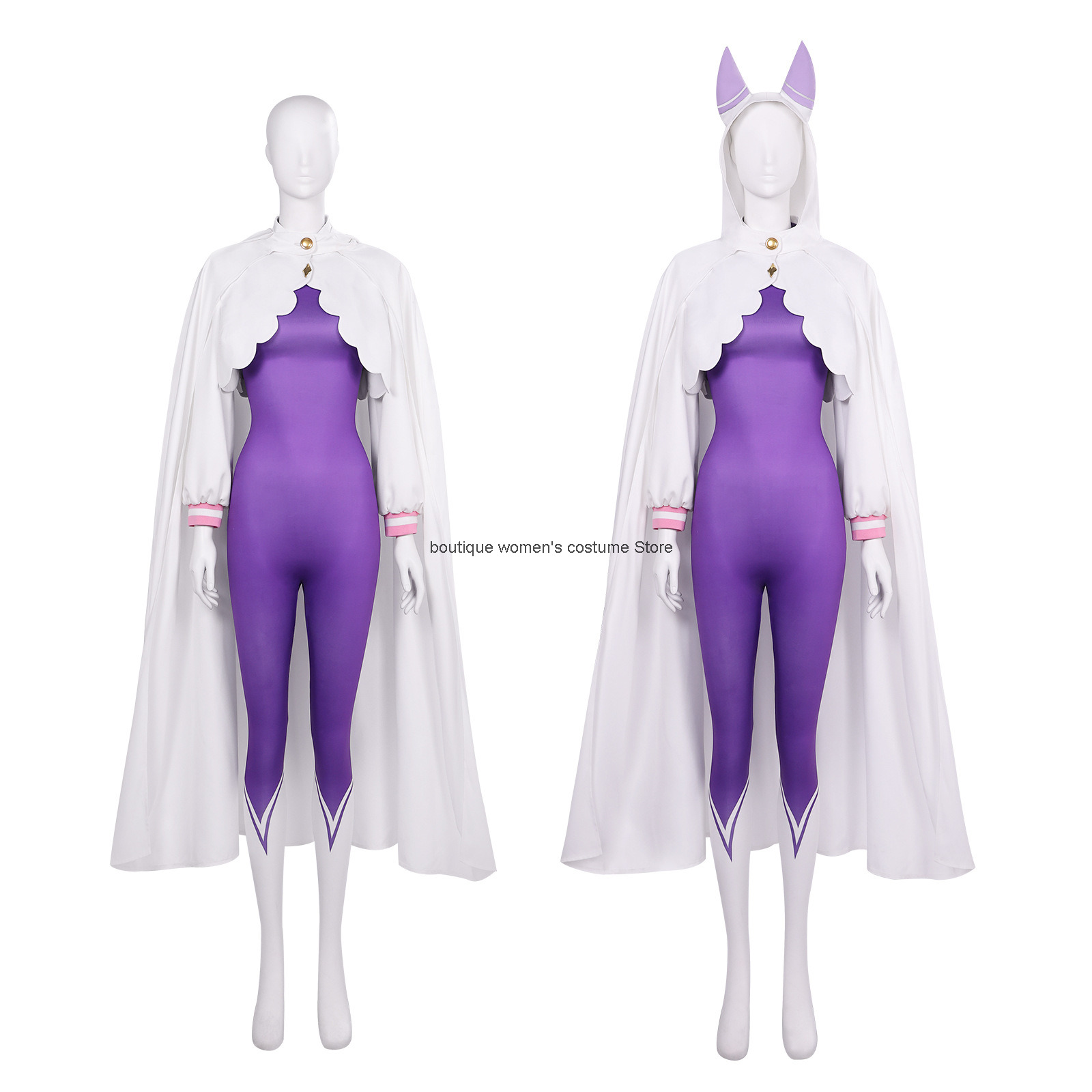 Anime Cosplay Jumpsuit - ชุดคอสเพลย์ฮาโลวีนจากอนิเมะ 2D ชุดคอสเพลย์เอ็มิลียาจาก 