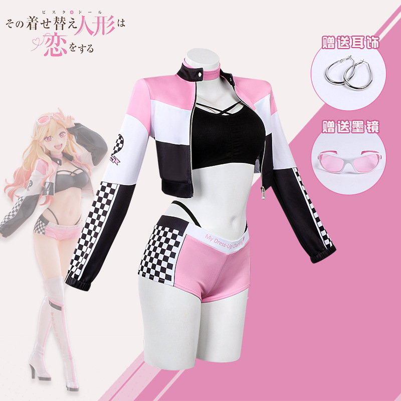 อะนิเมะมายเดรสอัพ ดาร์ลิ่ง วิก - Kitagawa Anime Cosplay บทวิจารณ์และราคา
