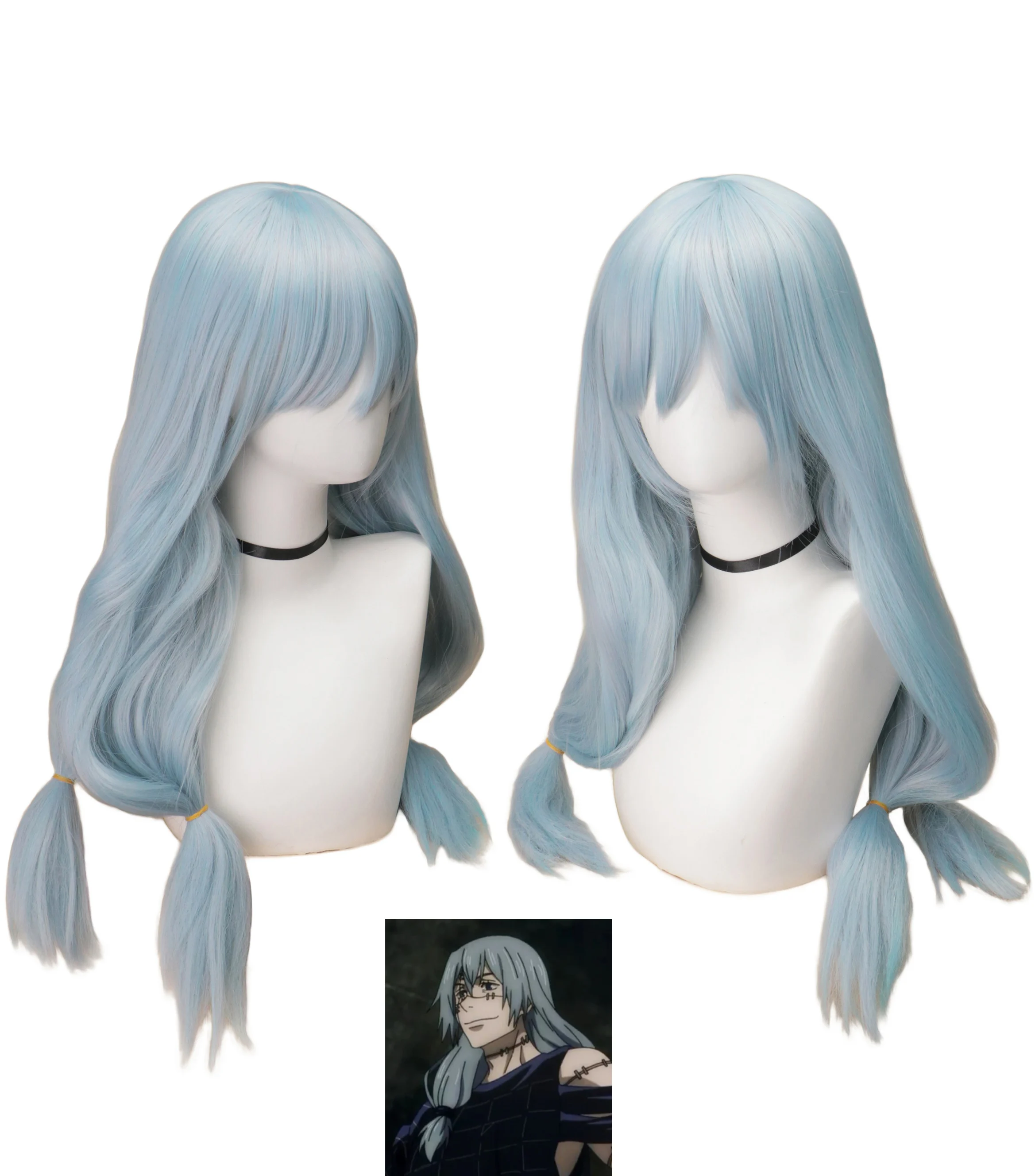อะนิเมะ Mahito คอสเพลย์ Jujuts - Anime Cosplay Blue Hair บทวิจารณ์และราคา