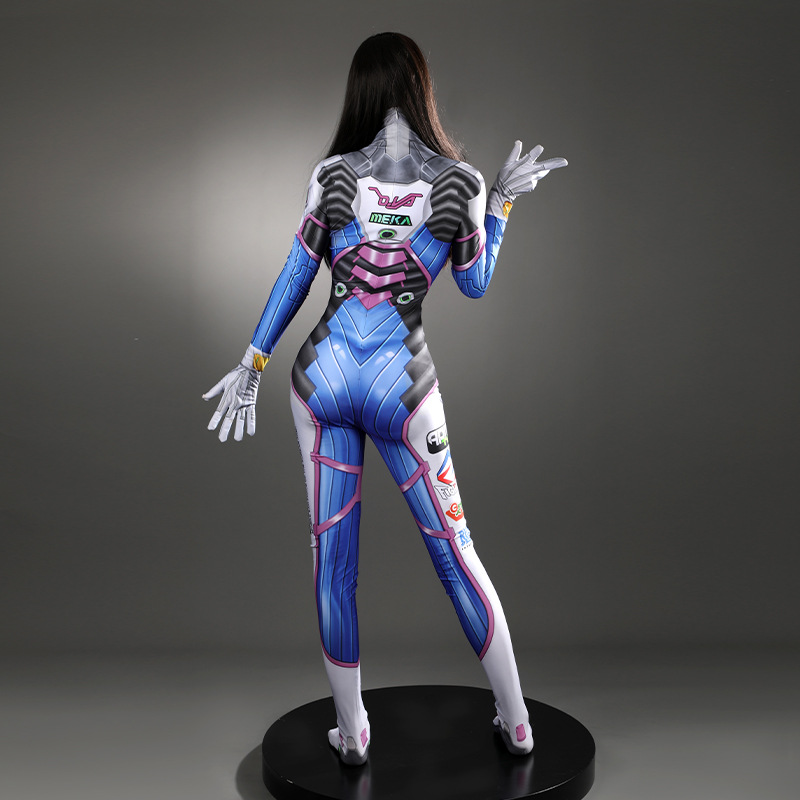 ชุดคอสเพลย์ D.Va สำหรับผู้หญิง - Anime Cosplay Ladies บทวิจารณ์และราคา