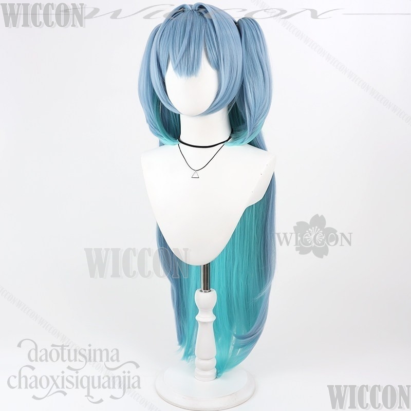 GODDESSS Game VICTORYSS คอสเพล - Anime Cosplay Blue Hair บทวิจารณ์และราคา