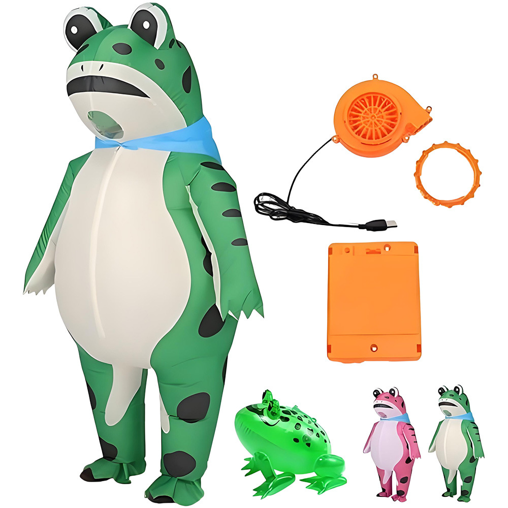 ชุดคอสเพลย์กบเป่าลม ZOETOPKID  - Anime Cosplay Jumpsuit บทวิจารณ์และราคา