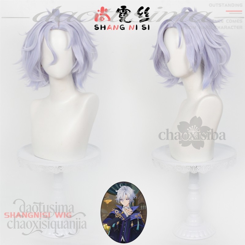 วิกผมสังเคราะห์แฟชั่น Y2K ผมสั - Anime Cosplay Blue Hair บทวิจารณ์และราคา