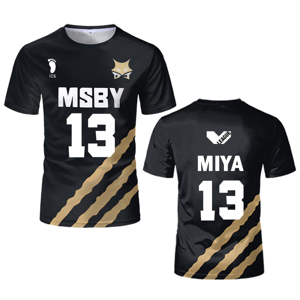 เสื้อเจอร์ซีย์ Haikyuu MSBY Bl - Anime Cosplay Ladies บทวิจารณ์และราคา