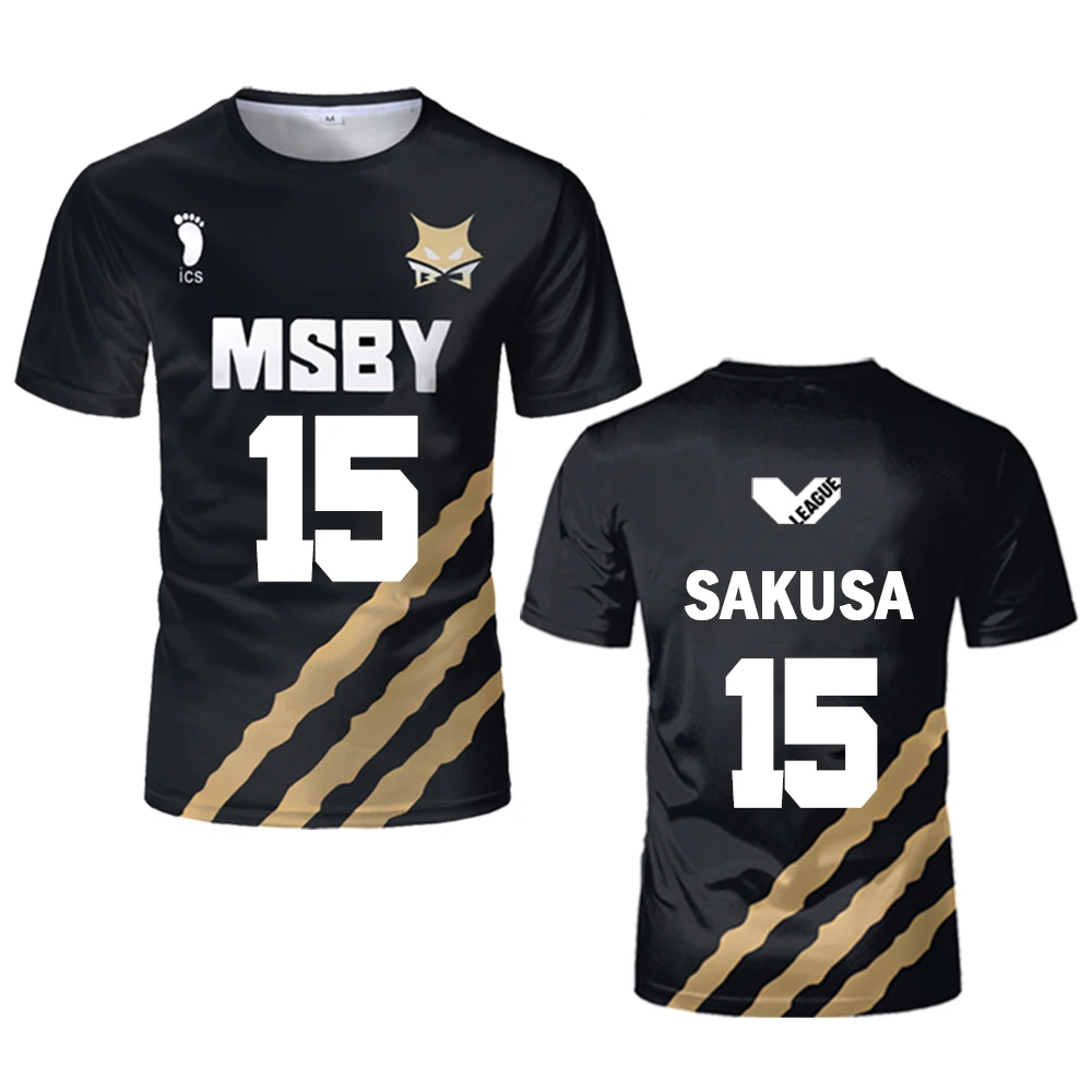 เสื้อเจอร์ซีย์ Haikyuu MSBY Bl - Anime Cosplay Ladies บทวิจารณ์และราคา